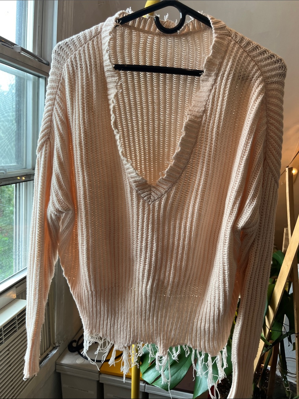 Tan cream color sweater s